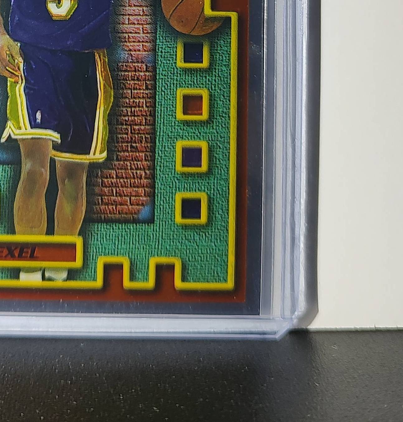 Nick Van Exel 1995-96 Topps Finest NBA #M35 Mysterly Lakers