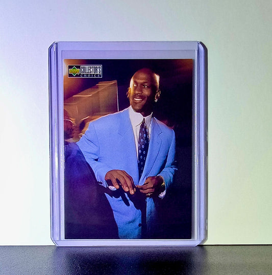 Michael Jordan 1997-98 Upper Deck Collector's Choice #393 Card Chicago Bulls