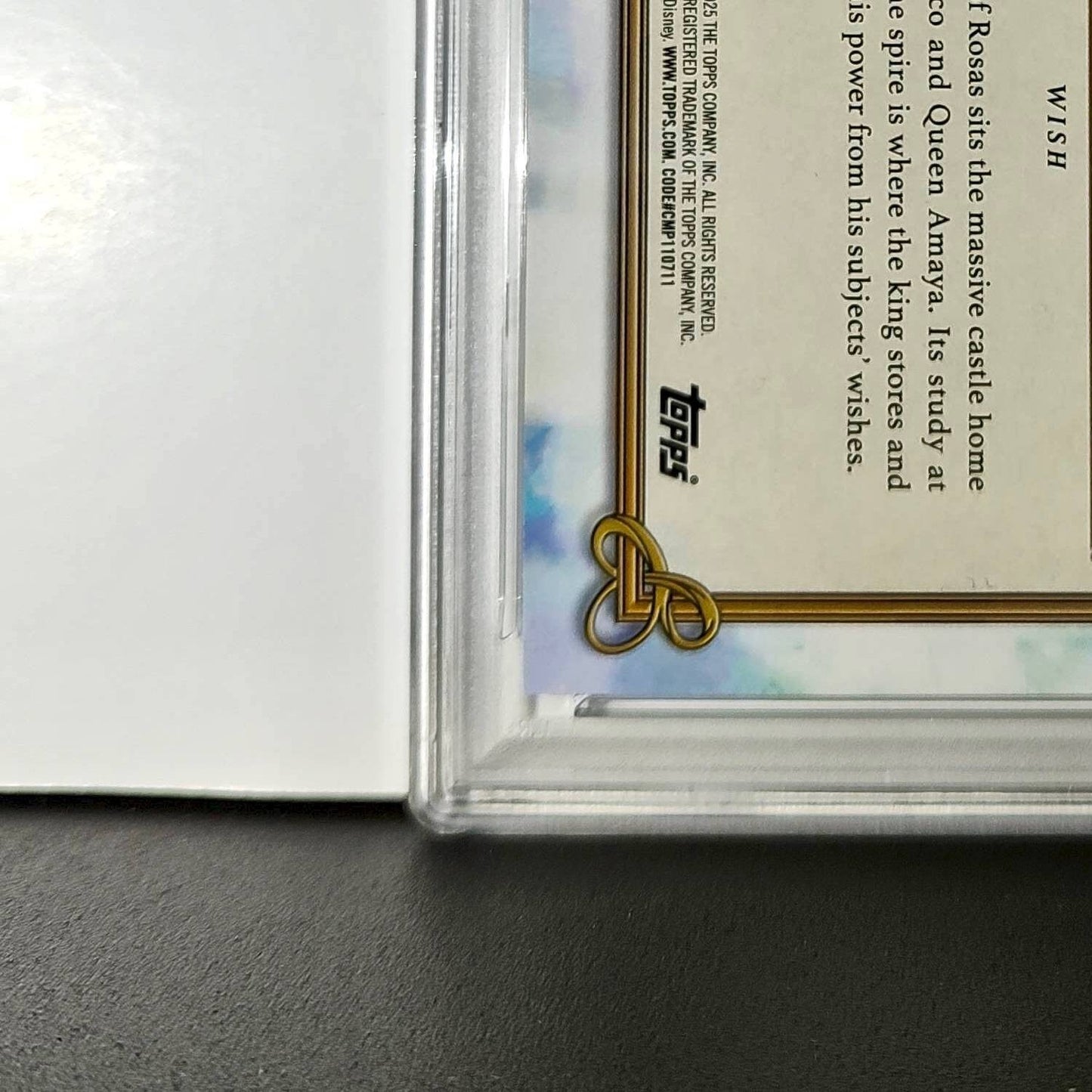 Rosas Castle 2025 Topps Disney #C-20 Card Wish PSA 9