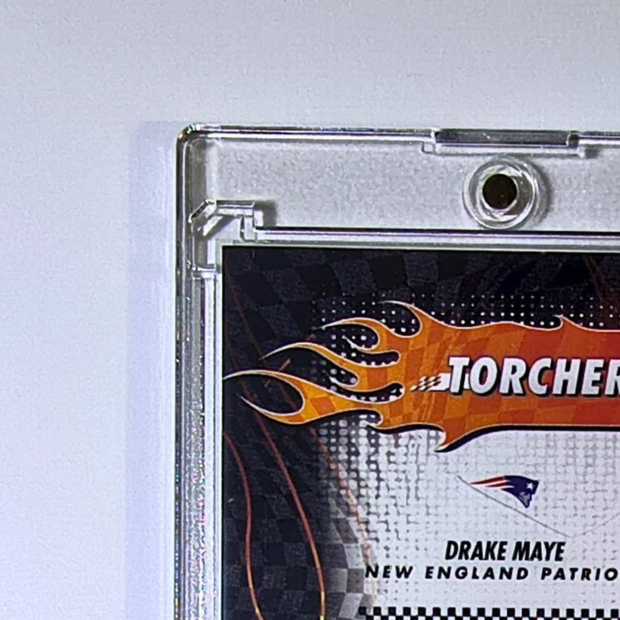 Drake Maye Rookie 2025 Topps Finest NFL #T-25 Torchers Card New England Patriots