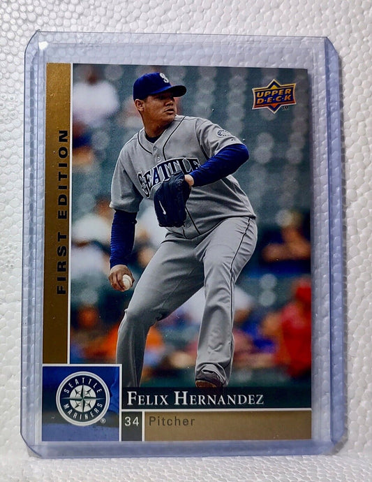 Felix Hernandez 2009 Upper Deck MLB #256 Baseball Card Seattle Mariners