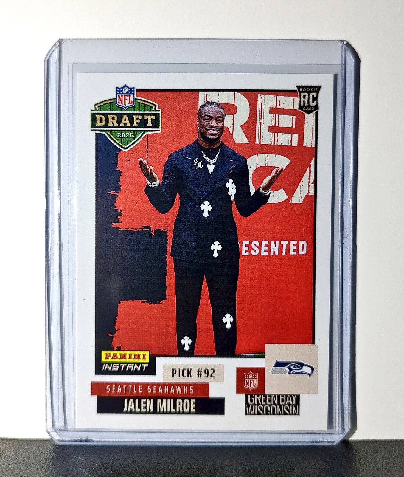2025 Panini Instant NFL Draft Night Complete 40 Card Football Set