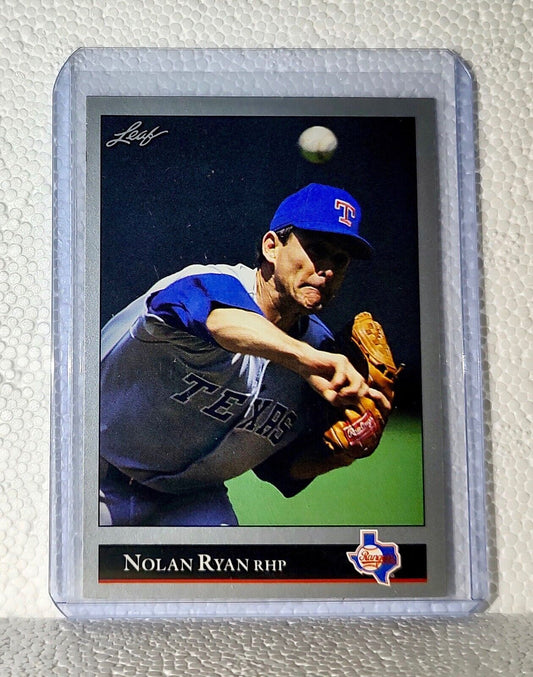 Nolan Ryan 1992 Leaf MLB #41 Baseball Card Texas Rangers