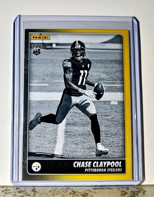 Chase Claypool 2020 Panini NFL #8 Black and White Rookies Card Steelers 1 of 518