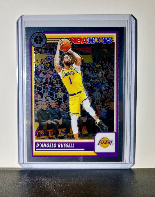 D’Angelo Russell 2023-24 Panini Premium Stock NBA Hoops #12 Card LA Lakers