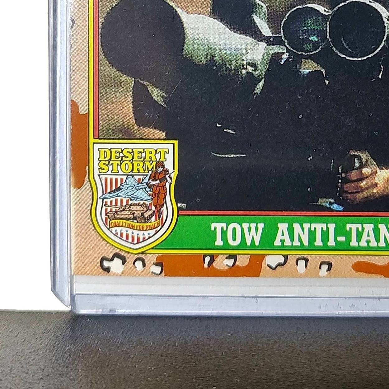 TOW Anti-Tank Weapon 1991 Topps Desert Storm #45 Card