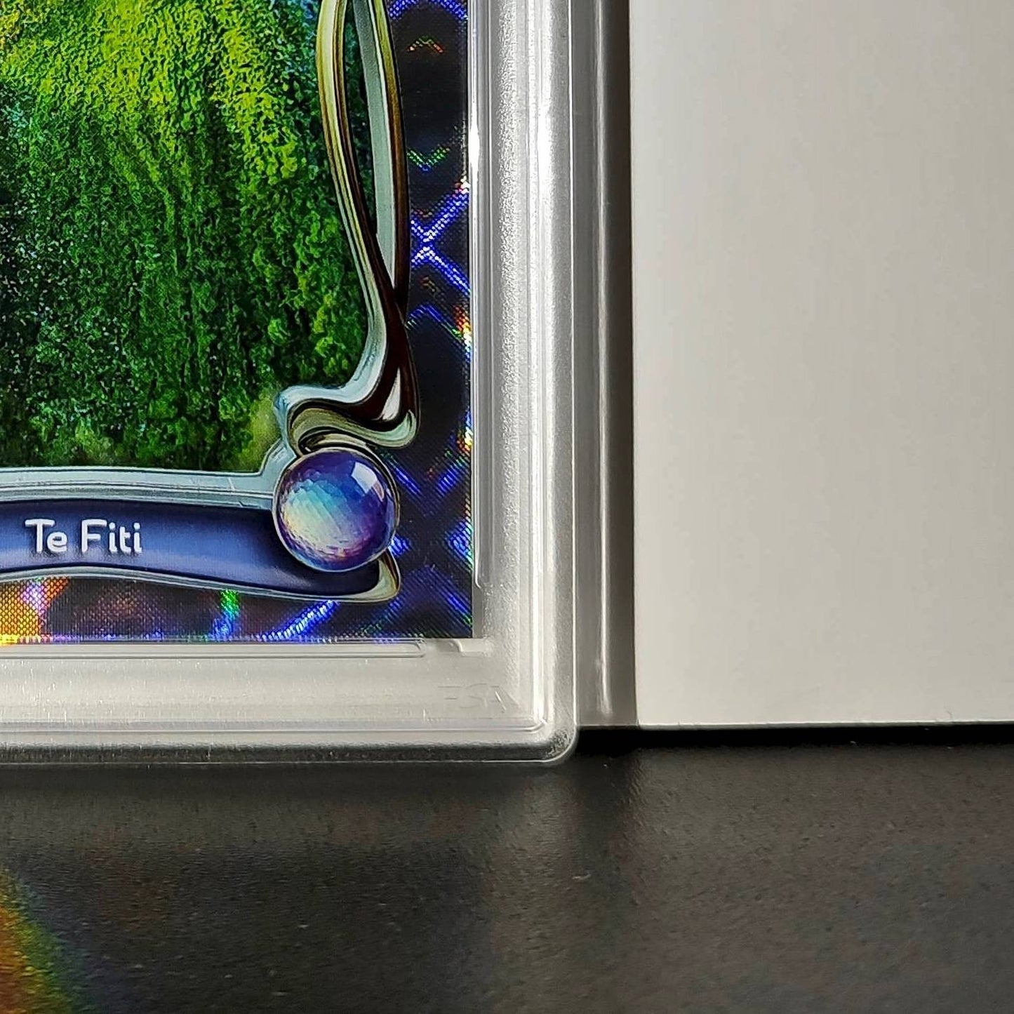 Te Fiti 2025 Topps Disney Wonder #90 Winter Variant Card Moana PSA 8