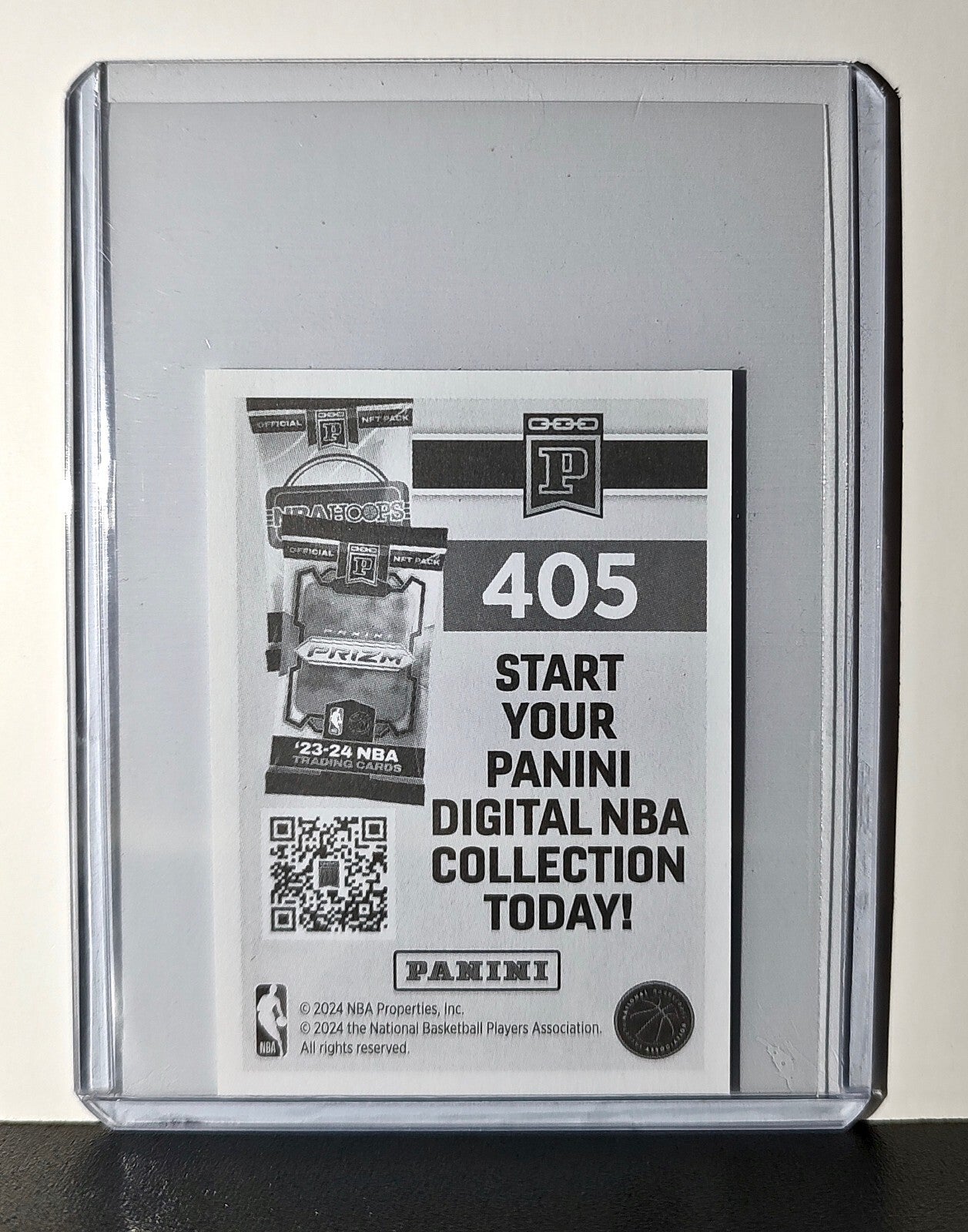 Logo 2024-25 Panini NBA #405 Sticker Card New Orleans Pelicans