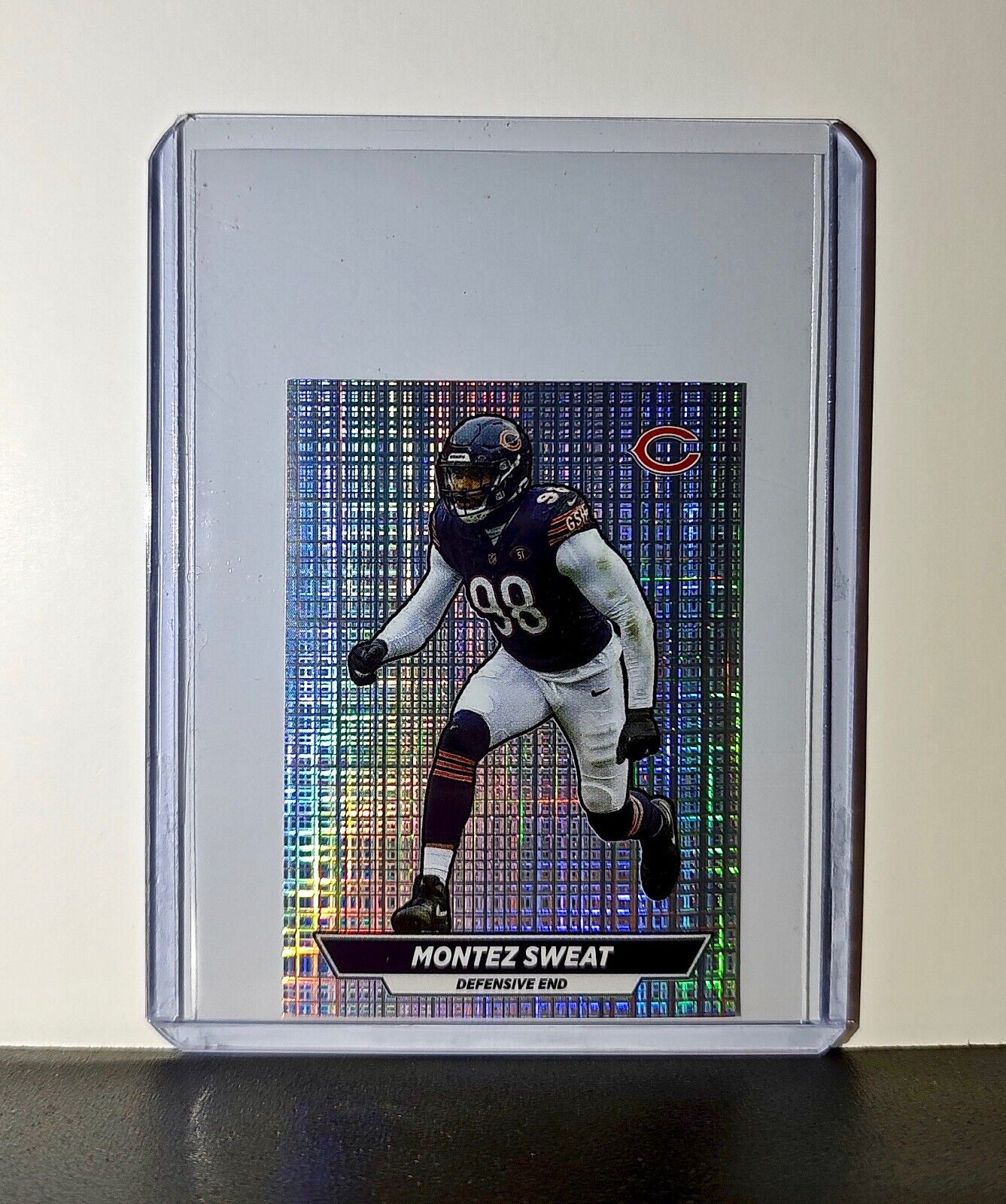 Montez Sweat 2024 Panini NFL Sticker #372 Foil Chicago Bears