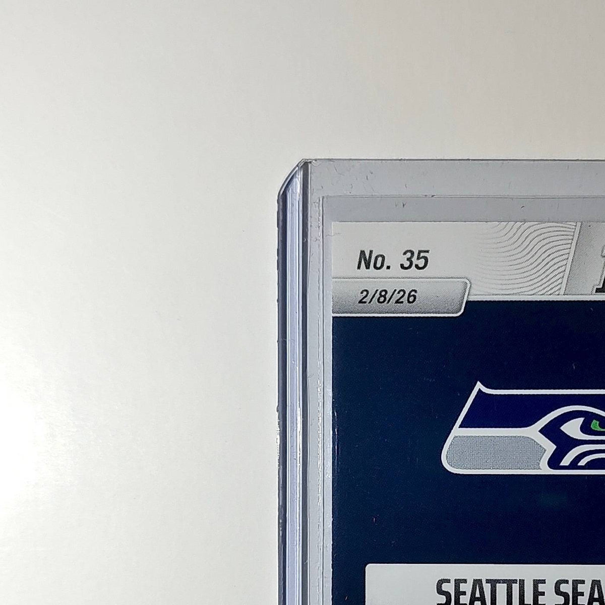 Seattle Seahawks 2026 Panini NFL Super Bowl LIX Champions #35 Team Card
