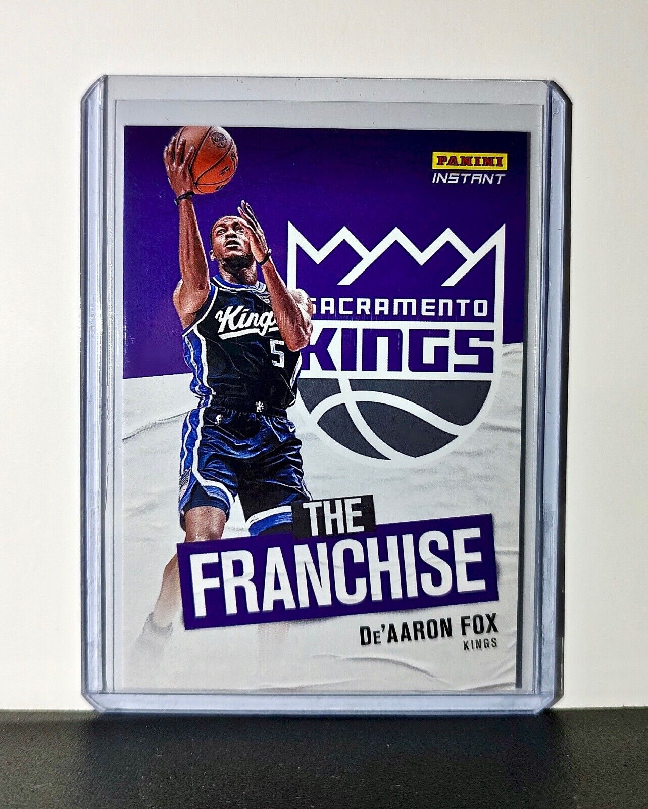 De'Aaron Fox 2024-25 Panini The Franchise NBA #6 Card Sacramento Kings 1/234