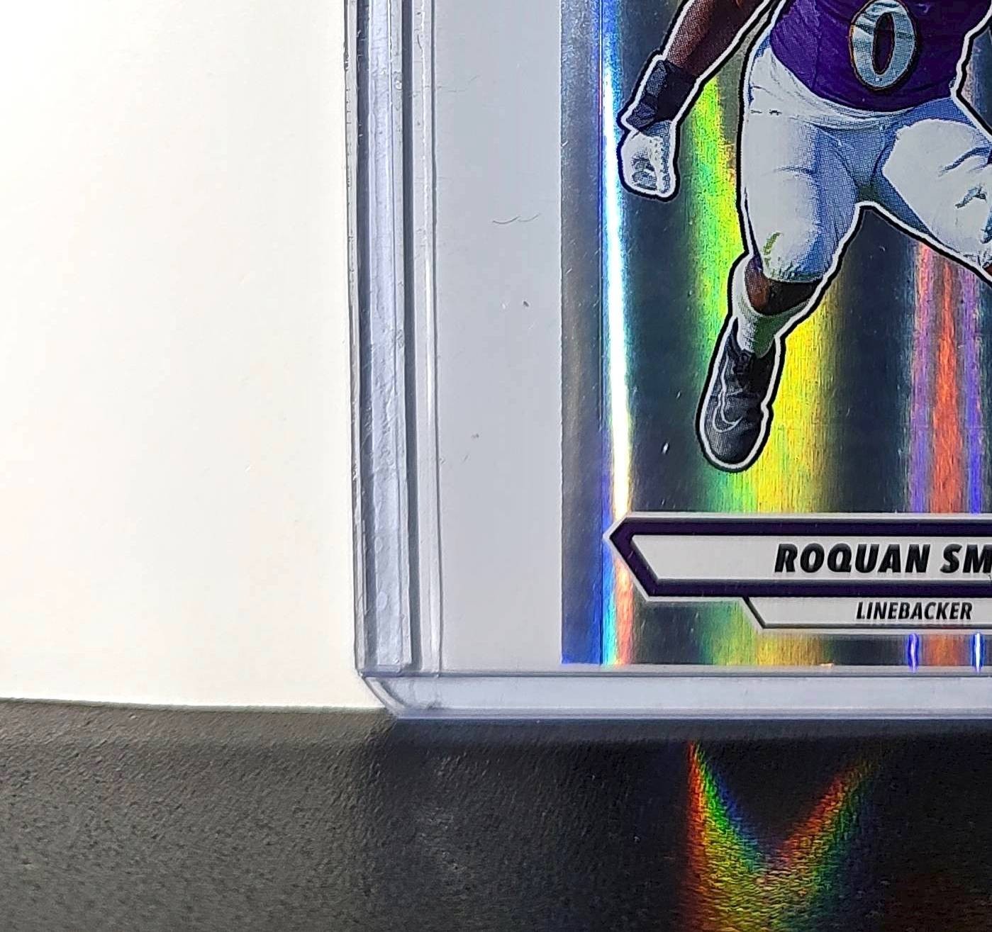 Roquan Smith 2025 Panini NFL #103 Foil Sticker Baltimore Ravens