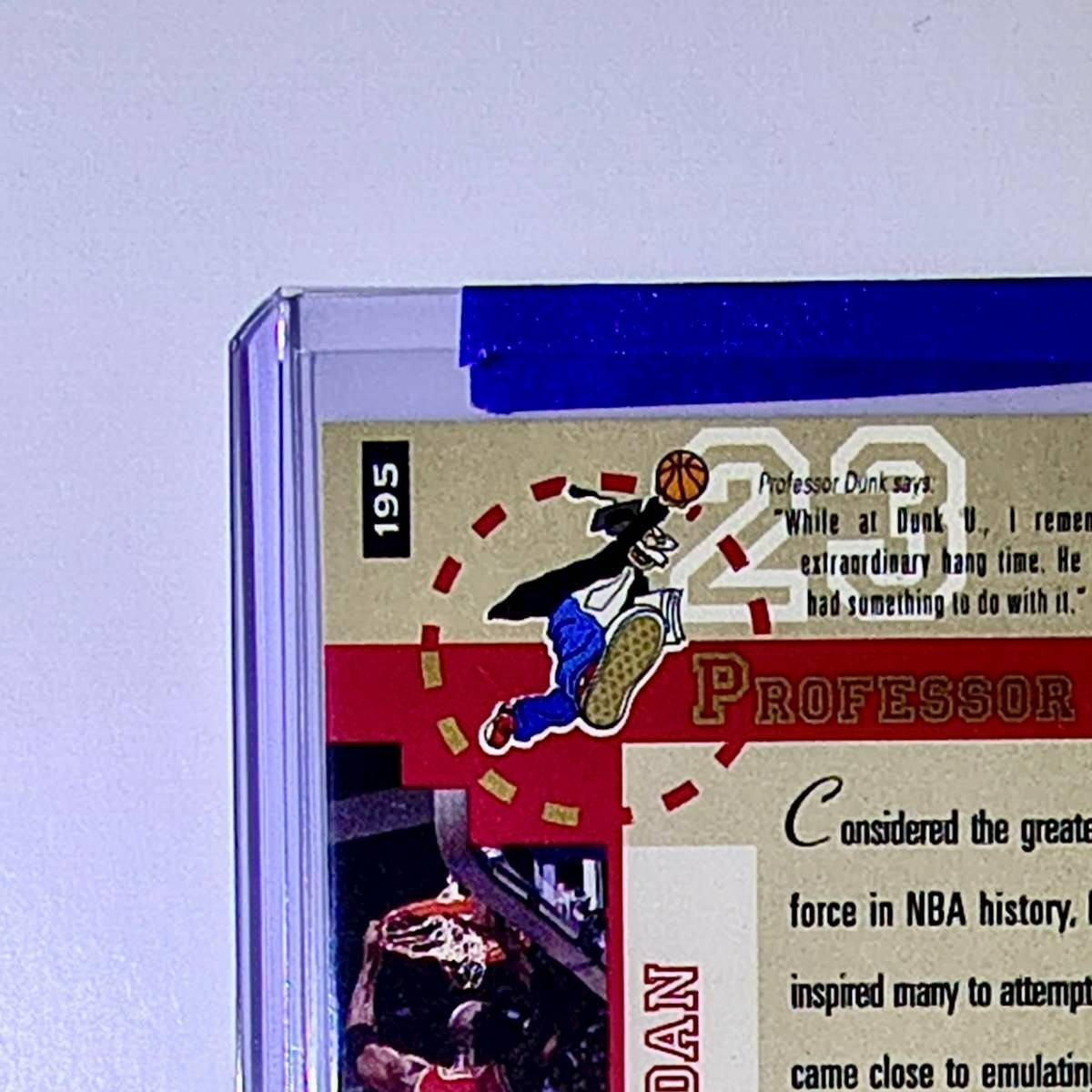 Michael Jordan 1995-96 Collector's Choice #195 Basketball Card Chicago Bulls
