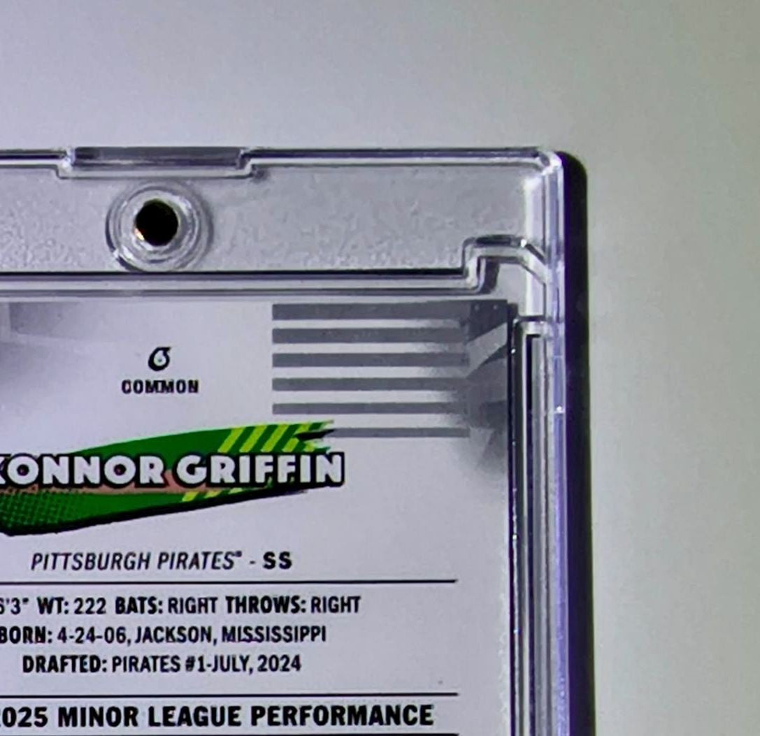 Konnor Griffin Rookie 2026 MLB Topps Finest #6 Common Baseball Card Pirates