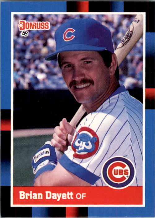 1988 Brian Dayett Donruss Baseball Card #416