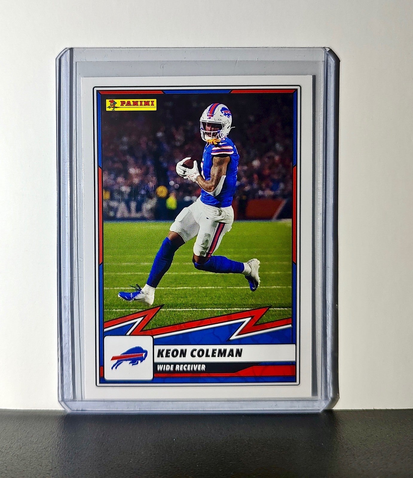Keon Coleman 2025 Panini NFL #49 Sticker Card Buffalo Bills