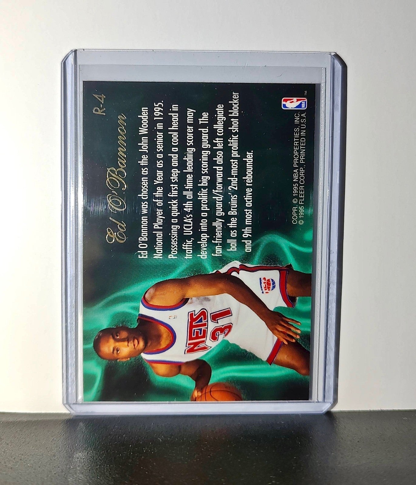Ed O'Bannon Rookie 1995-96 Flair NBA #R-4 Class of '95