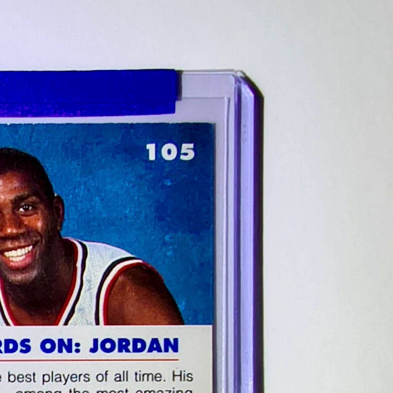 Michael Jordan Magic Johnson 1992-93 Skybox USA Basketball #105 Card Bulls