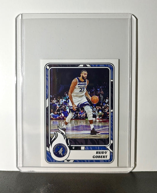 Rudy Gobert 2024-25 Panini NBA #388 Sticker Card Minnesota Timberwolves