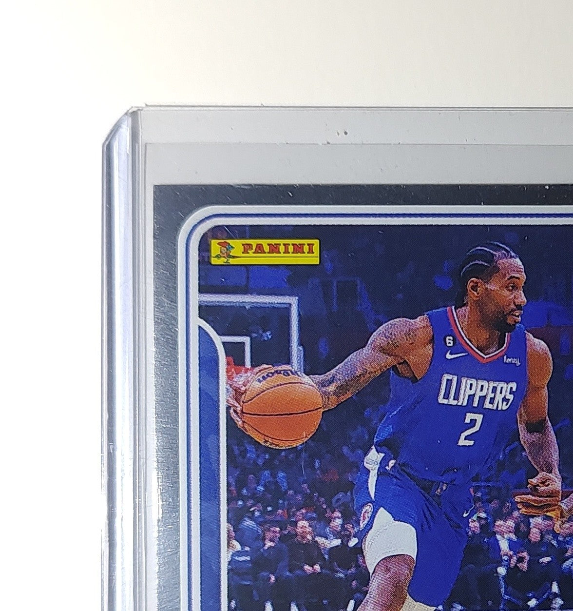 Kawhi Leonard 2023-24 Panini NBA Sticker Foil Card #5 Los Angeles Clippers