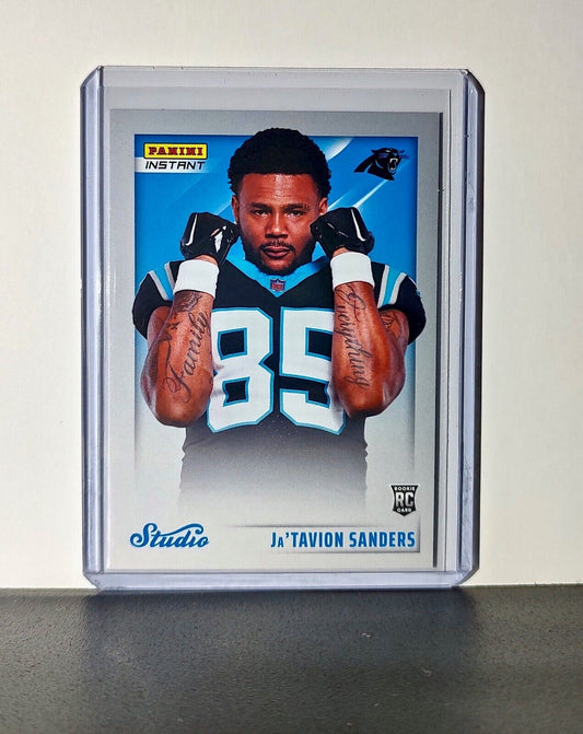 Ja’Tavion Sanders 2024 Panini NFL Studio Rookies #11 Card Panthers 1/1672