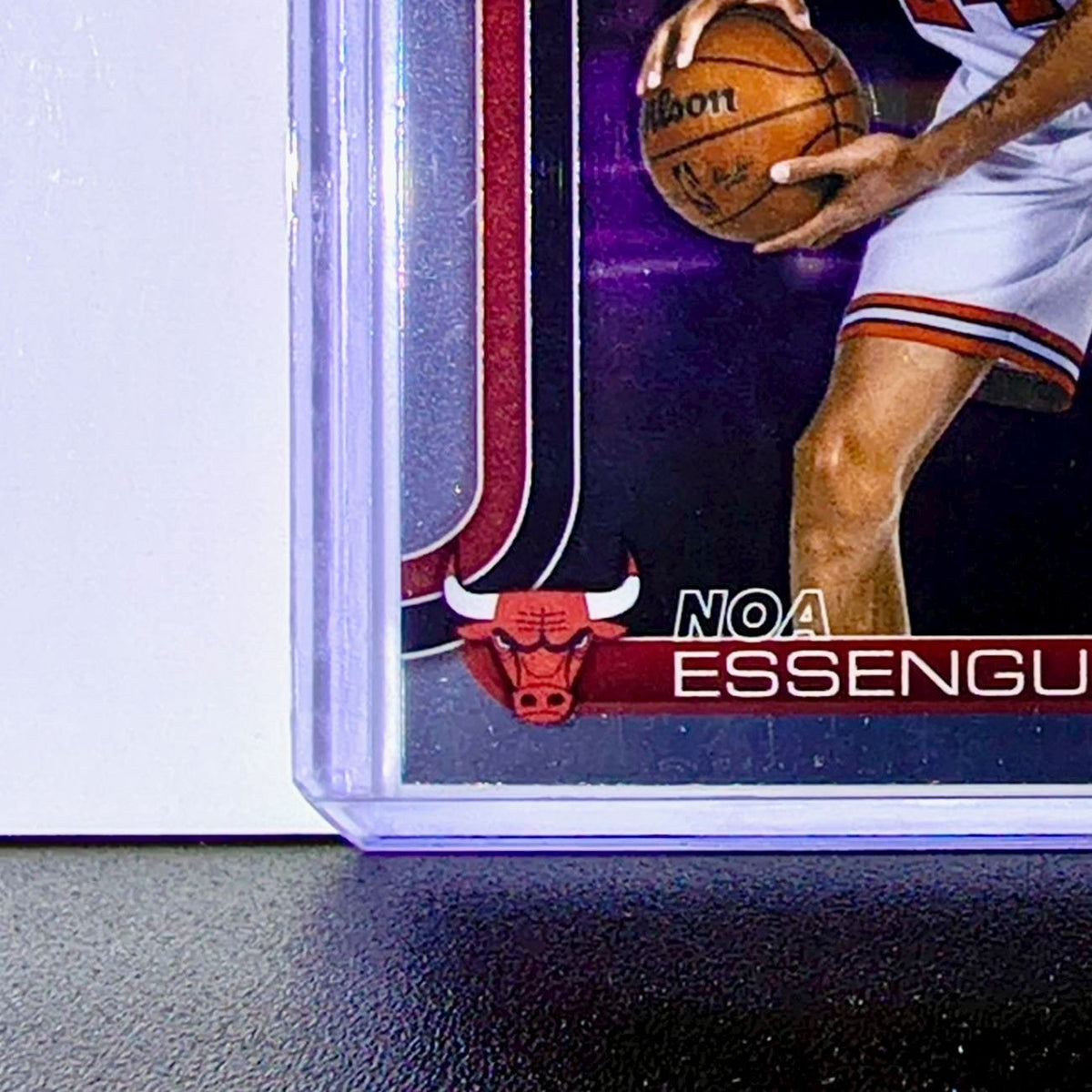 Noa Essengue Rookie 2025-26 NBA Topps Chrome Update #162 Card Chicago Bulls