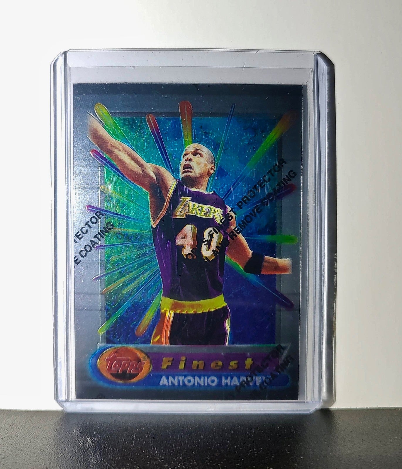 Antonio Harvey 1994-95 Topps Finest #266 Basketball Card