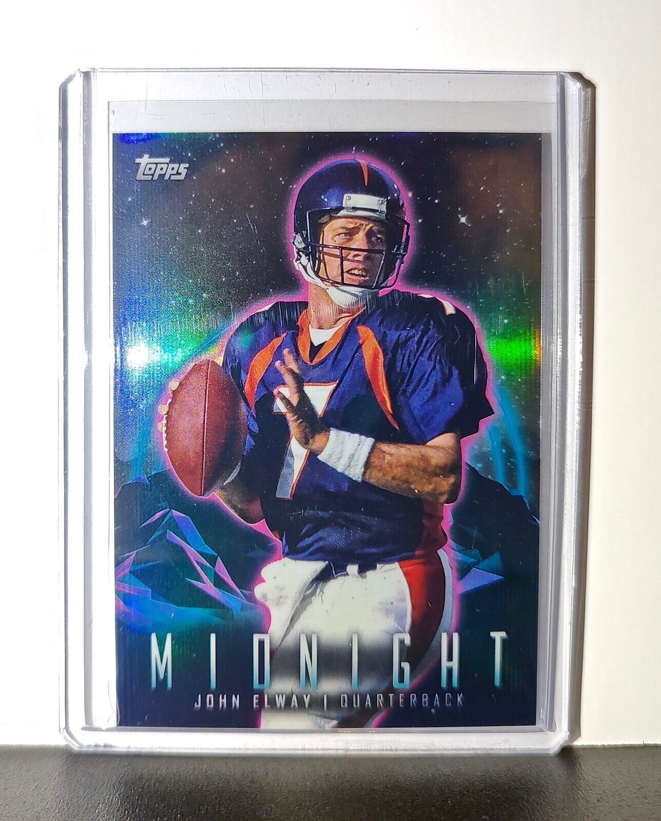 John Elway 2023 Topps Midnight NFL #316 Card Denver Broncos