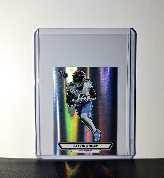 Calvin Ridley 2025 Panini NFL #215 Foil Sticker Tennessee Titans