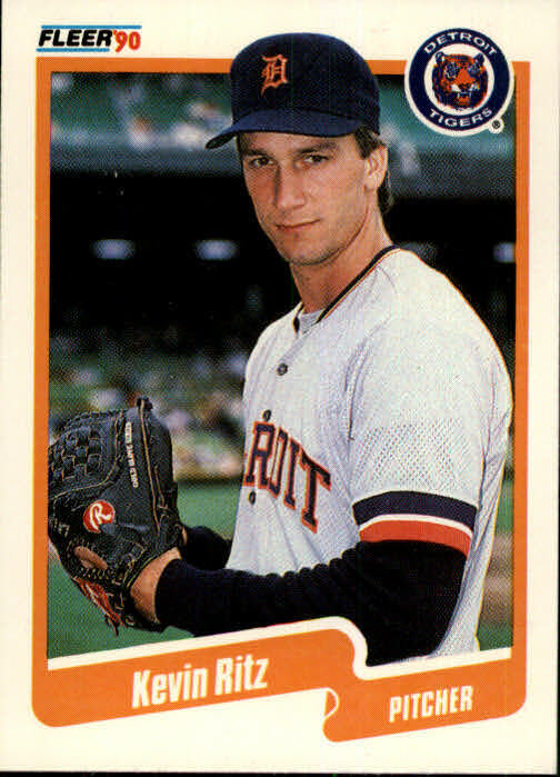 1990 Kevin Ritz Fleer Baseball Card #613