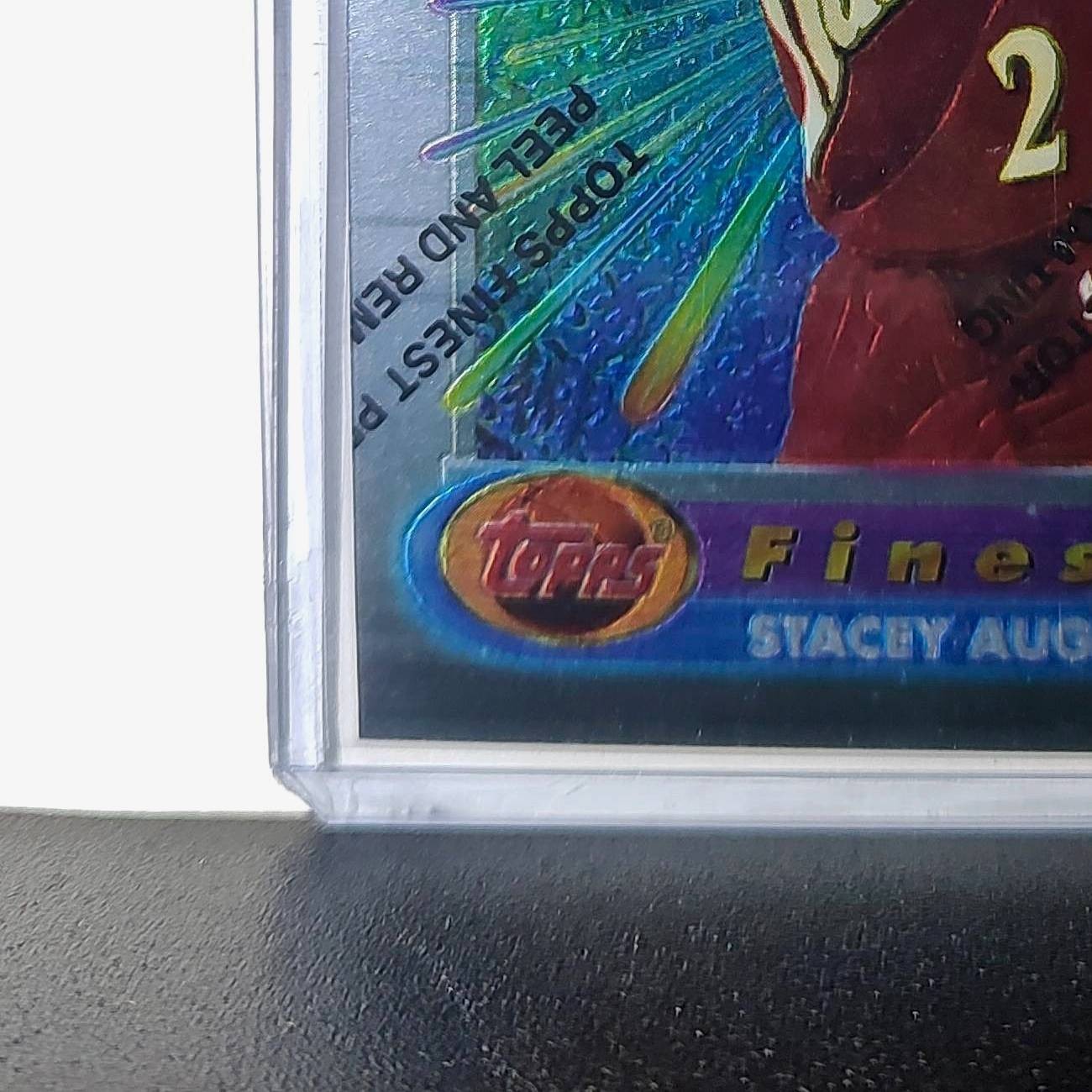 Stacey Augmon 1994-95 Topps Finest #310 Basketball Card