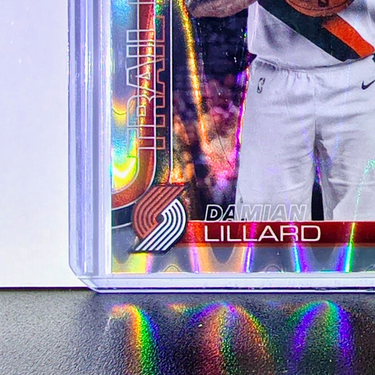 Damian Lillard 2025-26 NBA Topps Chrome Update RayWave Refractor #46 Card