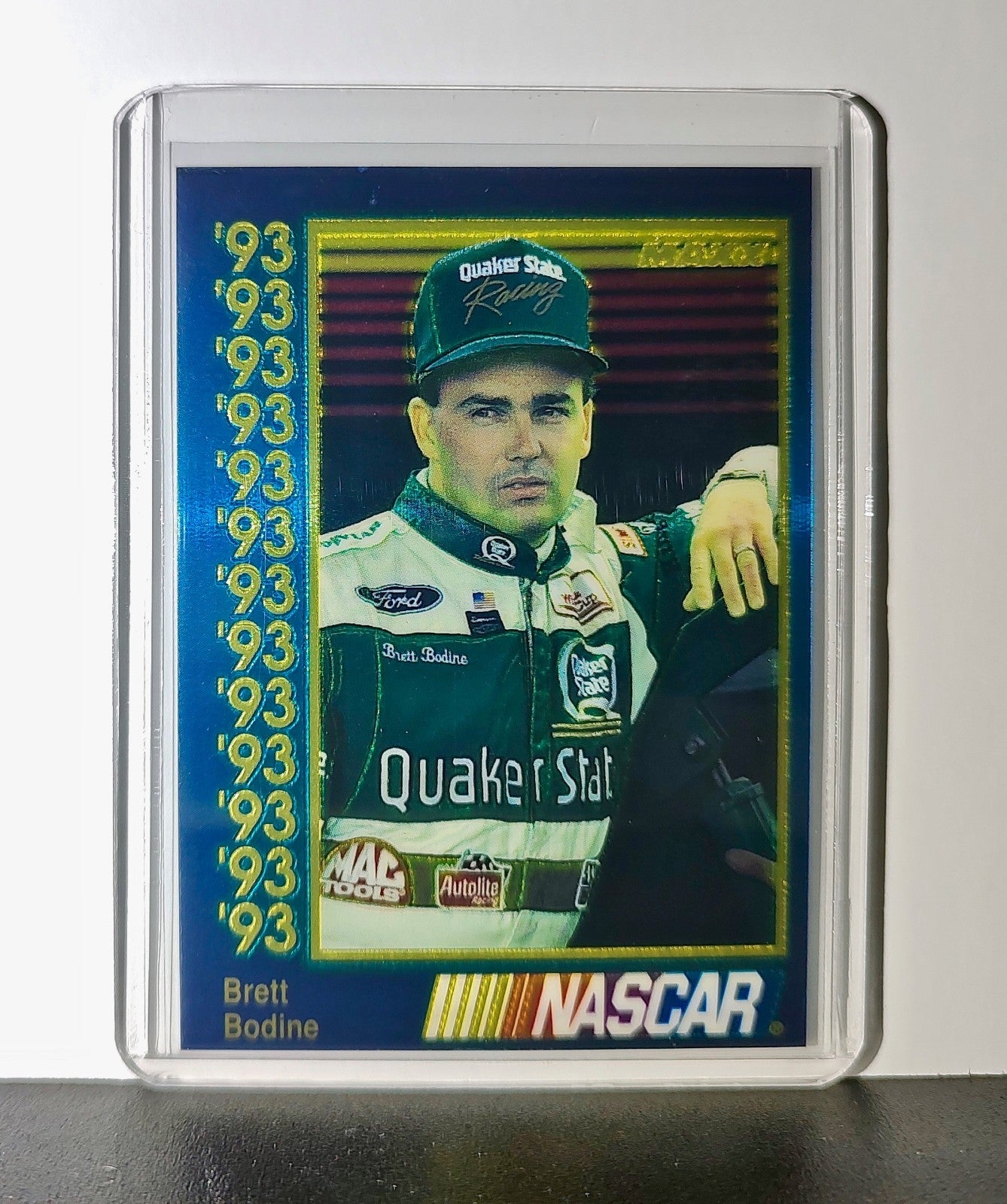 Brett Bodine 1993 Maxx Premier Plus Racing #26 NASCAR Card King Racing