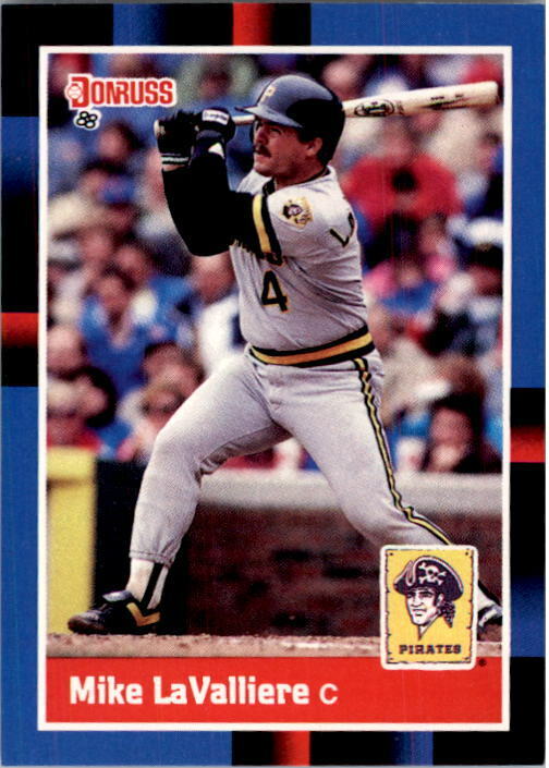 1988 Mike Lavalliere Donruss Baseball Card #312