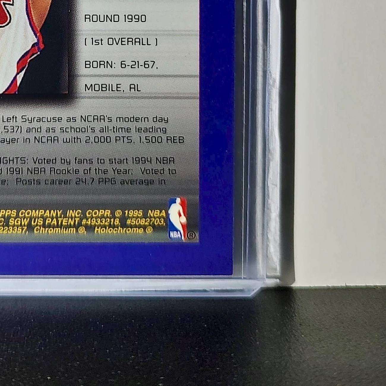 Derrick Coleman 1994-95 Topps Finest #228 Collegiate Best