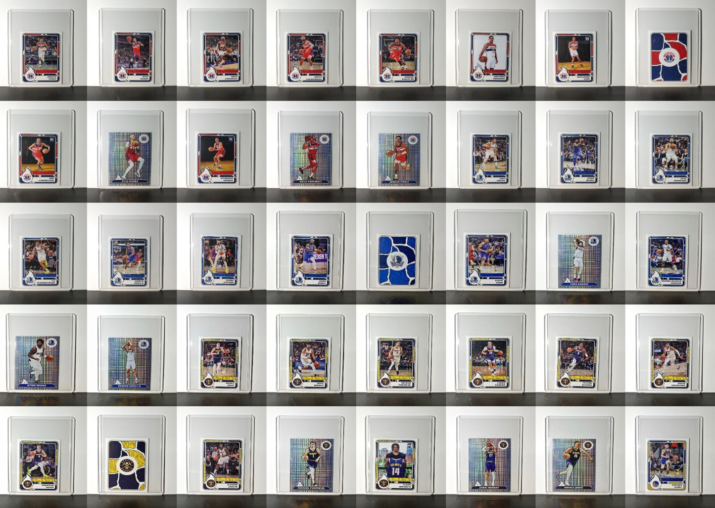 2024-25 Panini NBA Sticker Collection Complete 514 Basketball Set - Toploaded