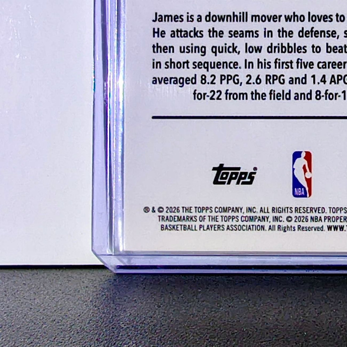 Sion James Rookie 2025-26 NBA Topps Chrome Update #183 Card Charlotte Hornets