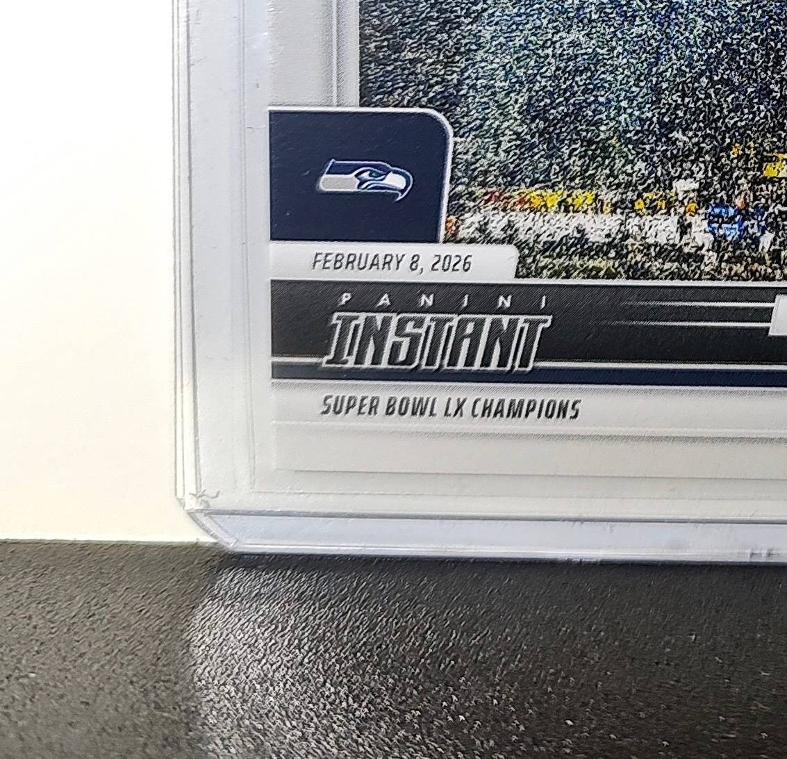 Seattle Seahawks 2026 Super Bowl LIX Champions Panini NFL #36 Football Card