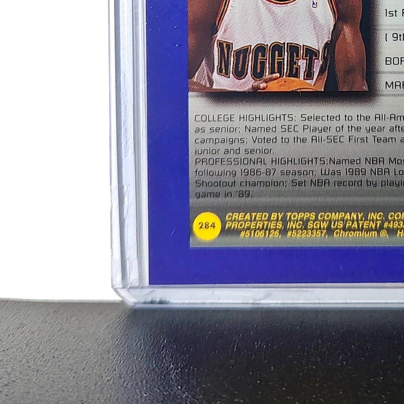 Dale Ellis 1994-95 Topps Finest #284 Collegiate Best