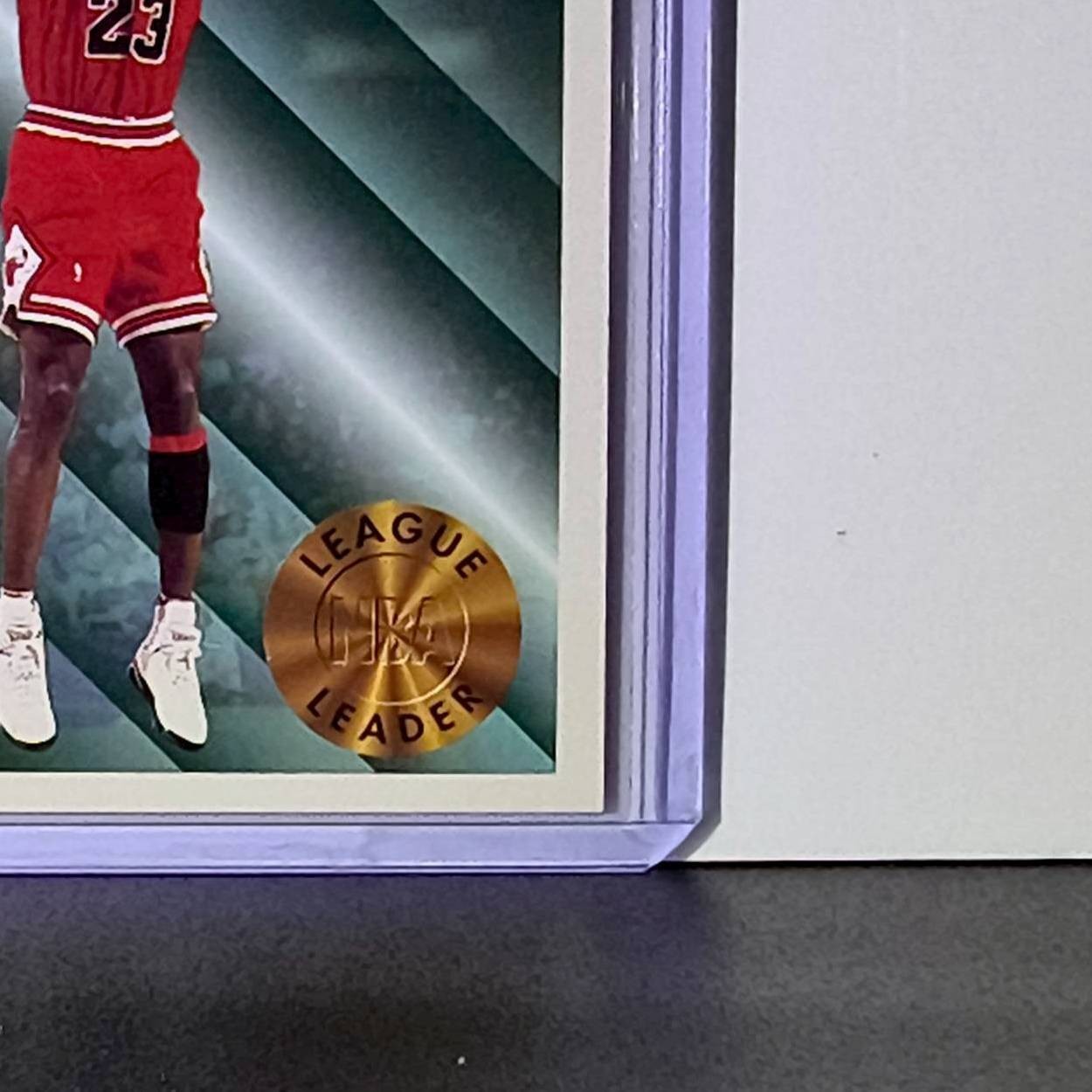 Michael Jordan 1993-94 Fleer League Leader #224 Basketball Card Chicago Bulls