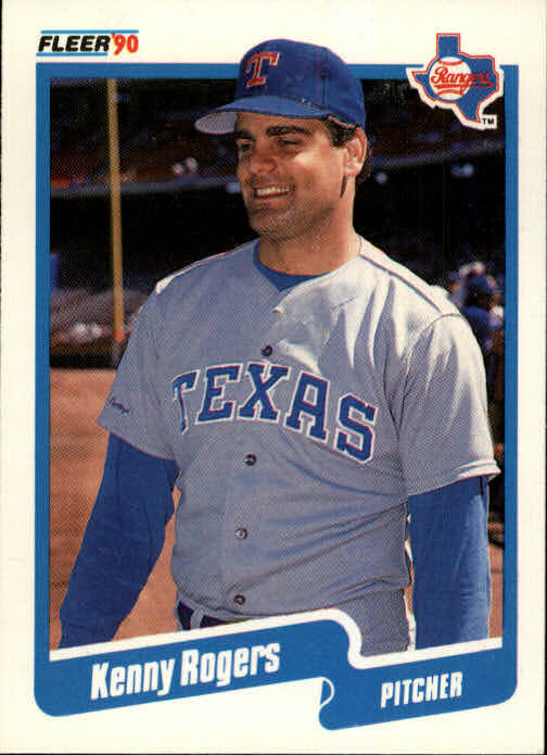 1990 Kenny Rogers Fleer Baseball Card #311