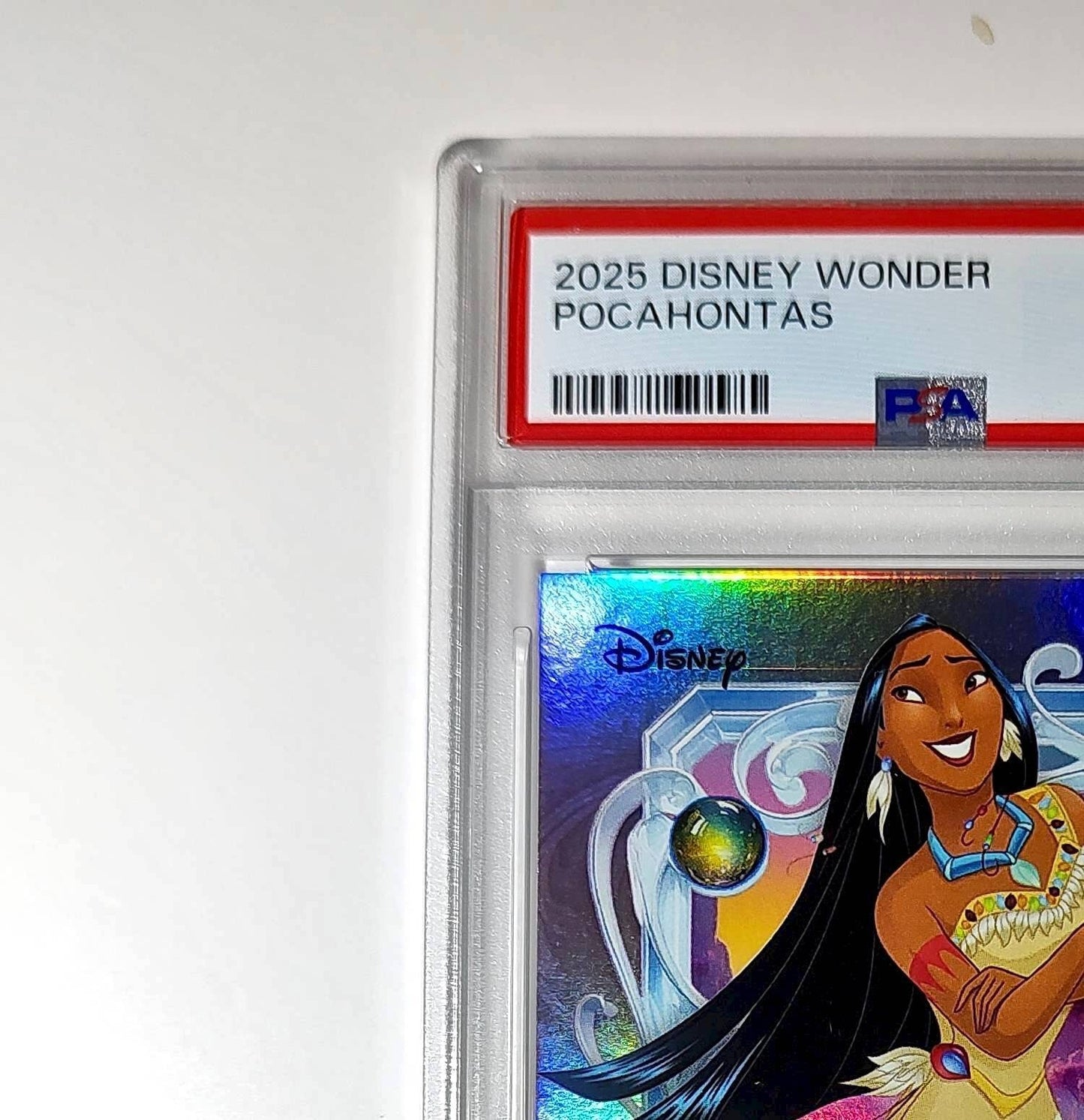 Pocahontas 2025 Topps Disney Cartoon Princess #157 Card Pocahontas PSA 9
