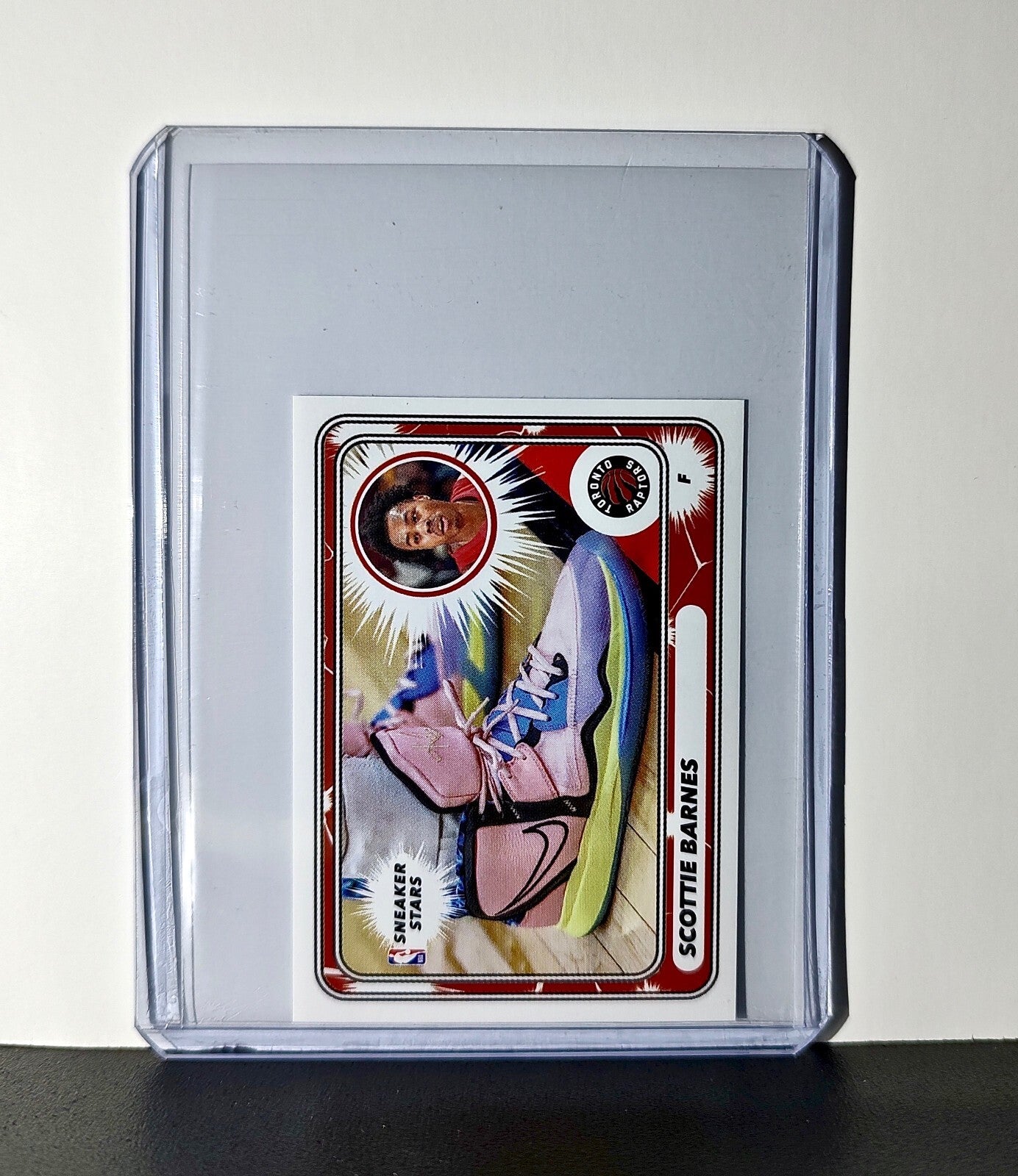 Scottie Barnes Sneaker Stars 2024-25 Panini NBA #43 Sticker Card Toronto Raptors