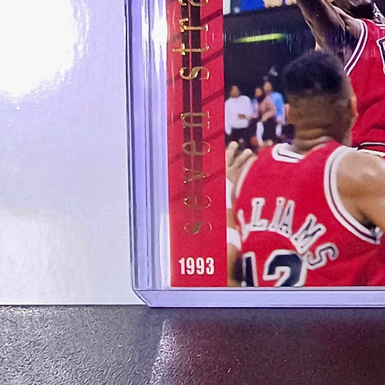 Michael Jordan Wilt Chamberlain 1993-94 Upper Deck Seven Straight #SP3 Bulls