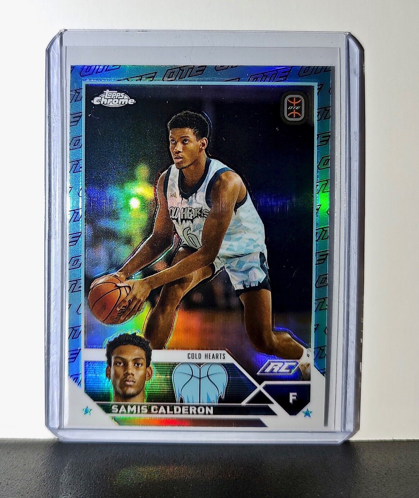 Samis Calderon Rookie Refractor 2023-24 Topps Chrome Overtime #77 Cold Hearts