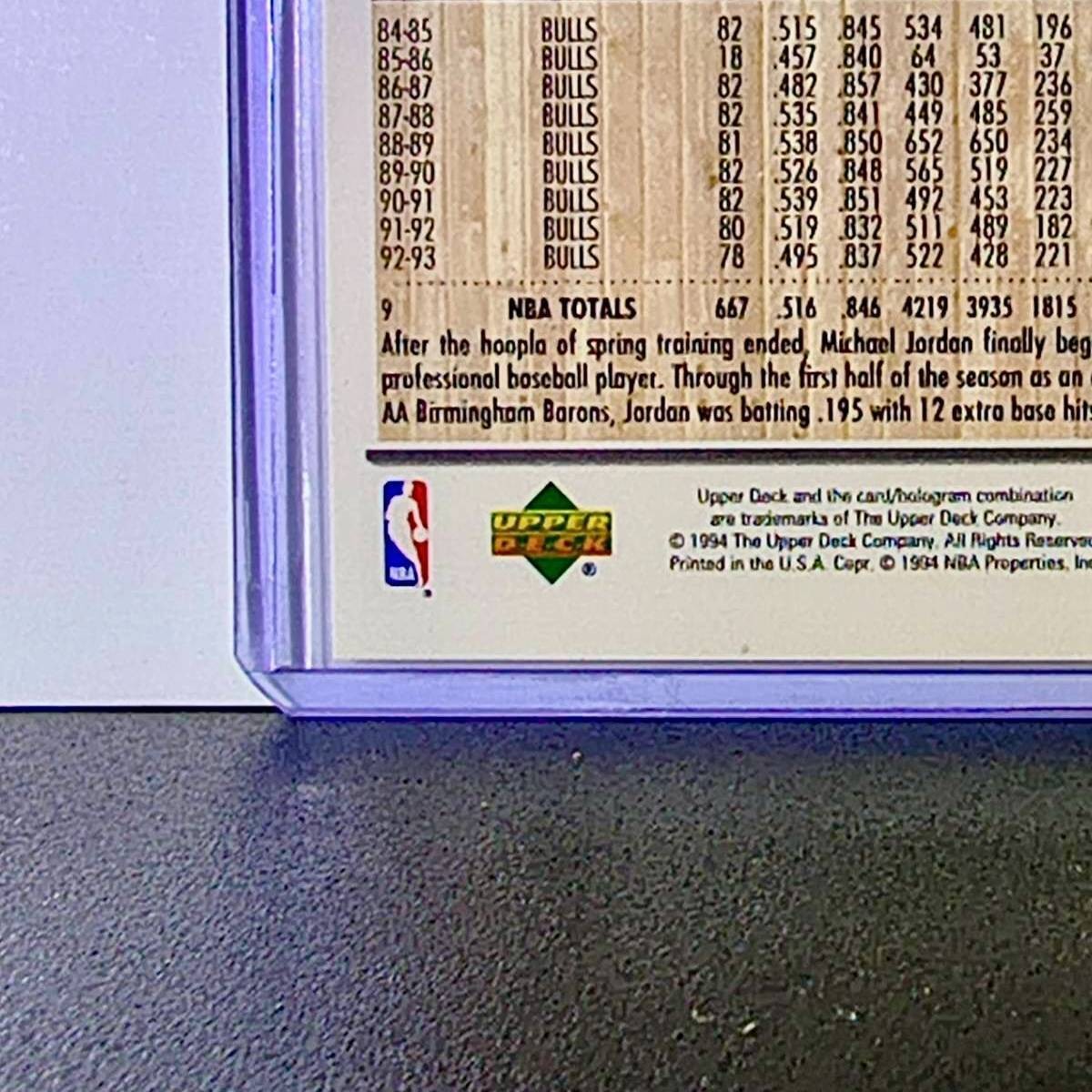 Michael Jordan 1994 Upper Deck Collector's Choice #23 Baseball Barons