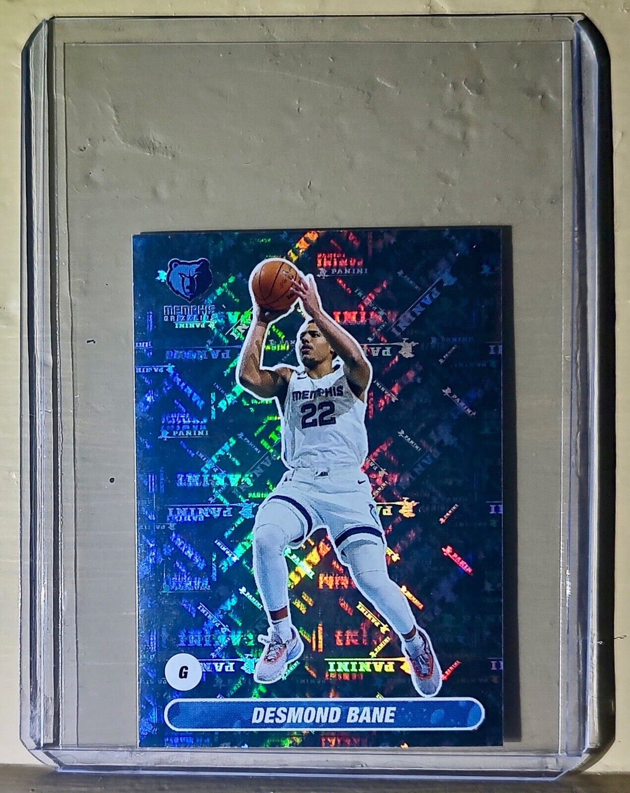 2023-24 Desmond Bane Panini NBA Basketball #374 Sticker Memphis Grizzlies