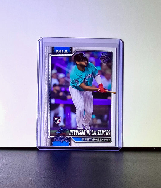 Deyvison De Los Santos Rookie 2026 Topps Update MLB #US265 Card Miami Marlins
