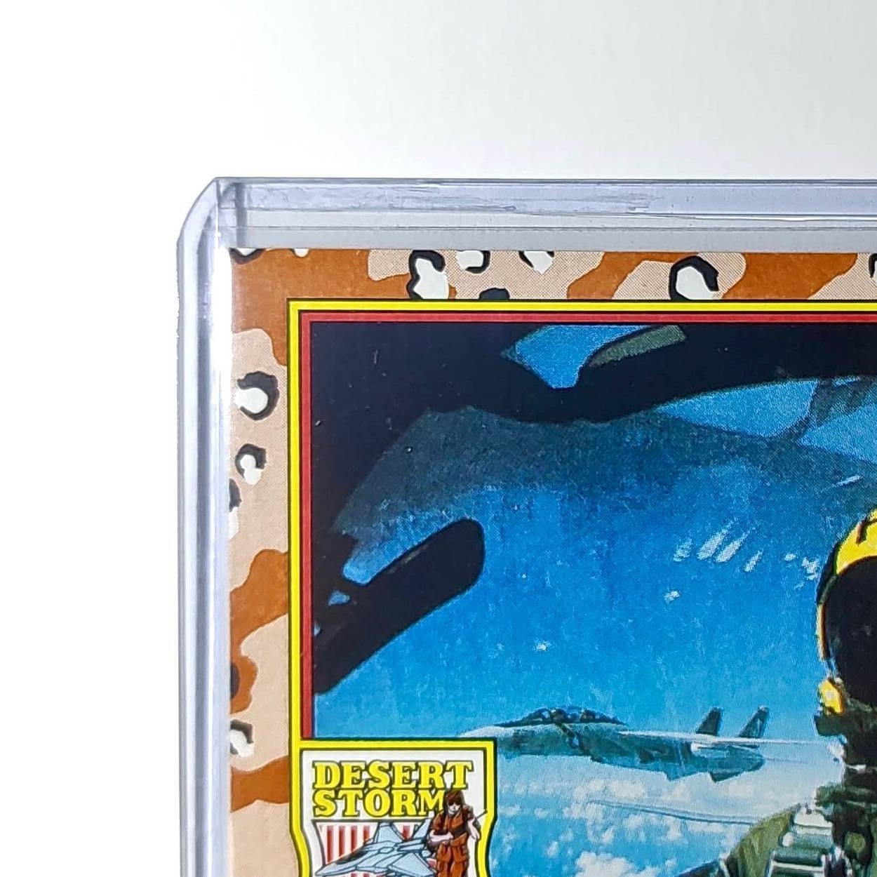 Pilot’s-Eye View 1991 Topps Desert Storm #24 Card