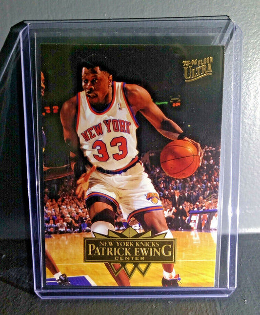 1995-96 Patrick Ewing Fleer Ultra #117 Basketball Card